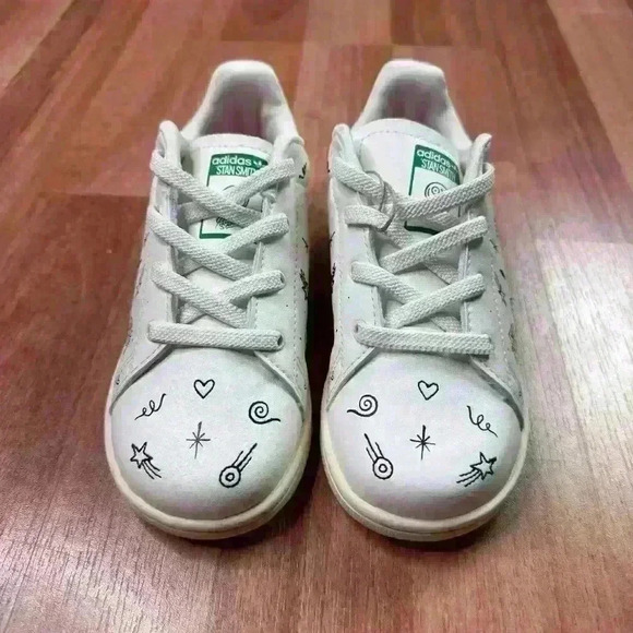 💰HUGE CLEARANCE SALE 💰 Adidas Originals Stan Smith El I  (GY1788) JS Shoes - Picture 10 of 10